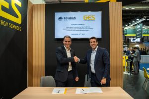 Firma acuerdo GES - Envision para la promoción de sistemas BESS en España