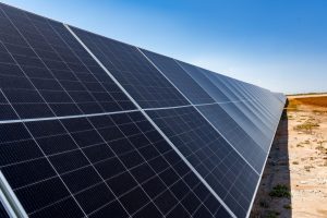 Planta solar fotovoltaica utility scale del tipo que el proyecto ITACA estudiará para optimizar el modelo de Operación y Mantenimiento fotovoltaico
