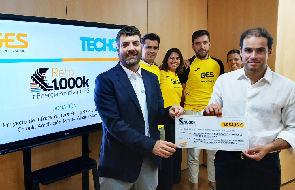 GES - Global Energy Services apoya a Fundación TECHO con un proyecto de iluminación comunitaria en México